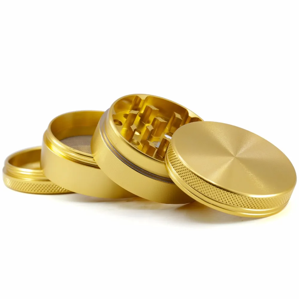 4layer50mm алюминиевая металлическая травяная дробилка опылитель табака дымовая