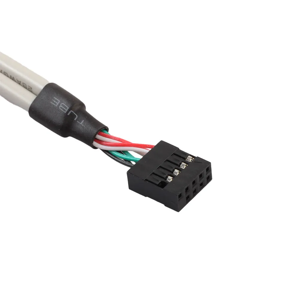 Новое поступление Панельное крепление двойной USB Женский 9 контактный разъем