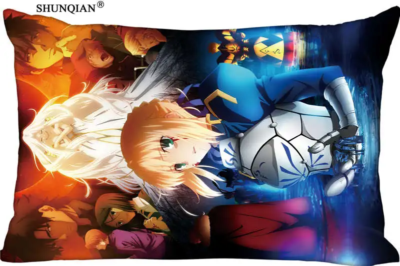 Чехол fate zero Прямоугольная подушка размер 45x35 см (с одной стороны) с принтом