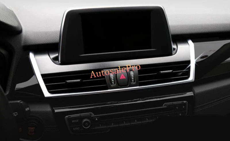 Для BMW 2 серии F45 F46 Gran Active Tourer 2015 2016 U Shpe хромированная матовая приборная панель