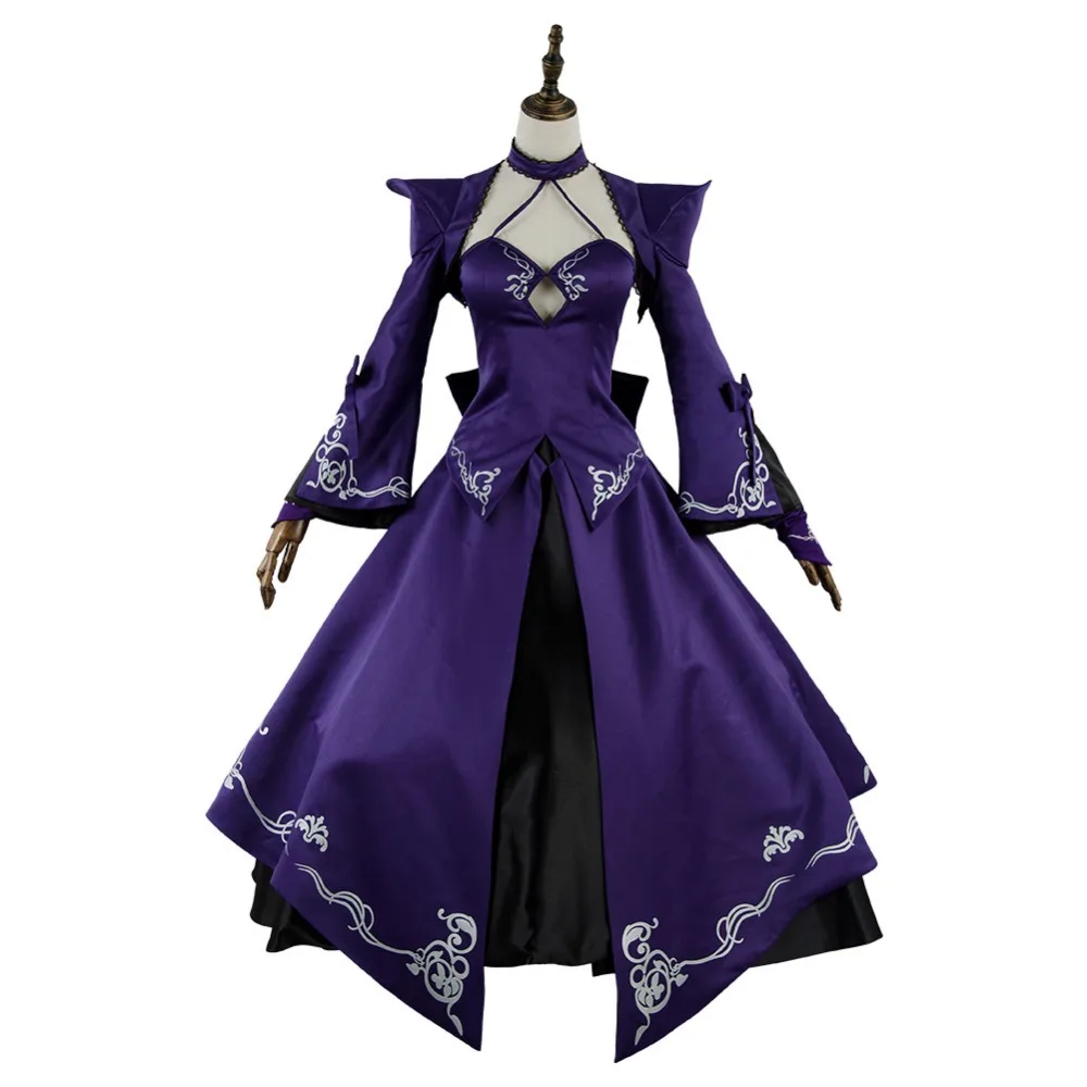 Лидер продаж, карнавальный костюм Fate Stay Night Grand Order FGO фигурка, сценический 3 костюм для косплея фиолетового цвета, платье для взрослых женщин