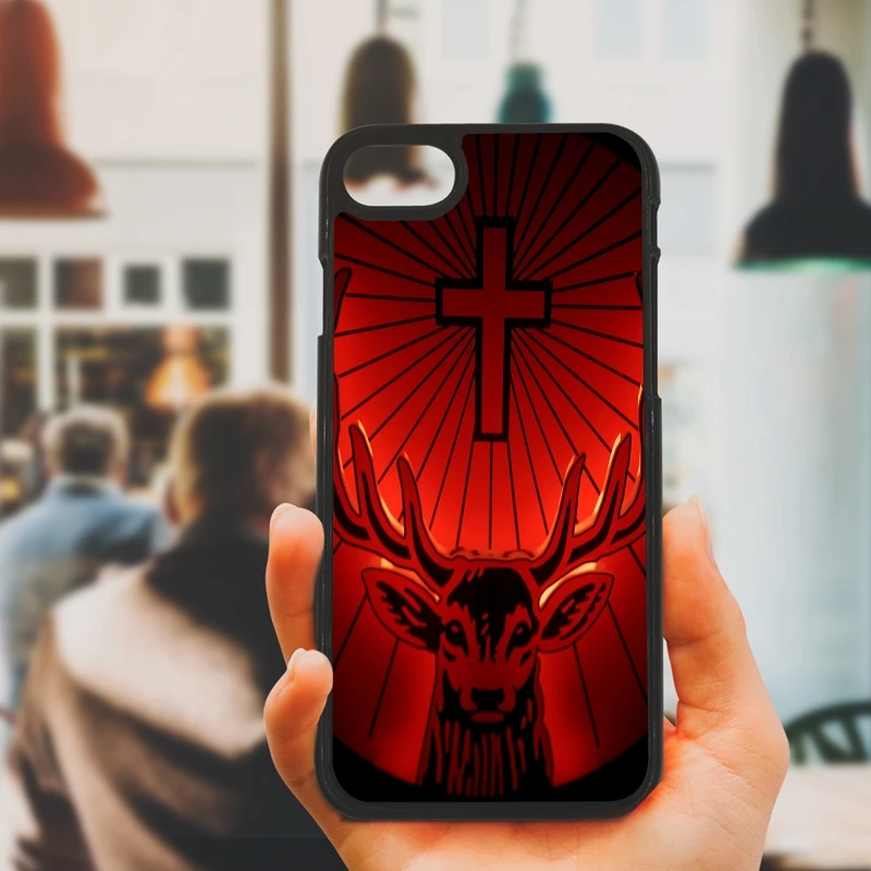 Модный логотип ЕГЕРМЕЙСТЕР олень Чехлы для мобильных телефонов Жесткий