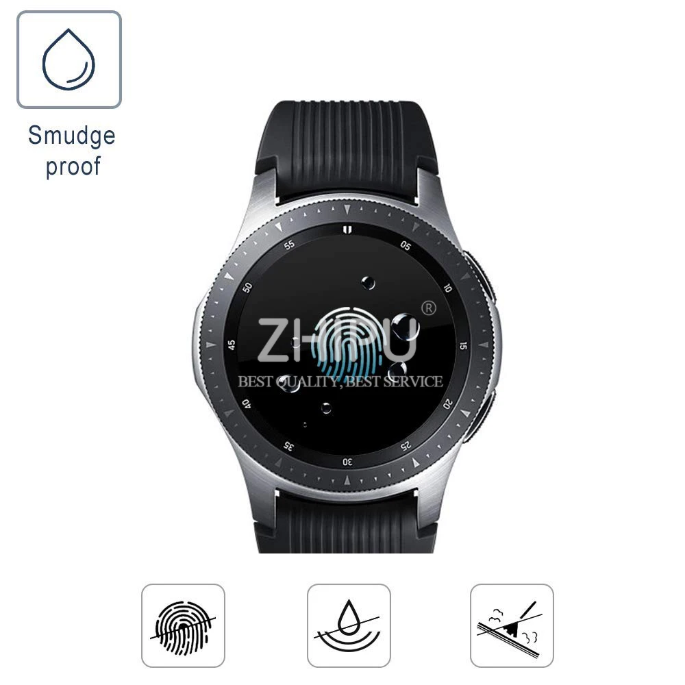 5 шт./лот 9H Премиум взрывозащищенное Закаленное стекло для samsung Galaxy Watch 46 мм и 42 мм Версия защитная пленка для экрана