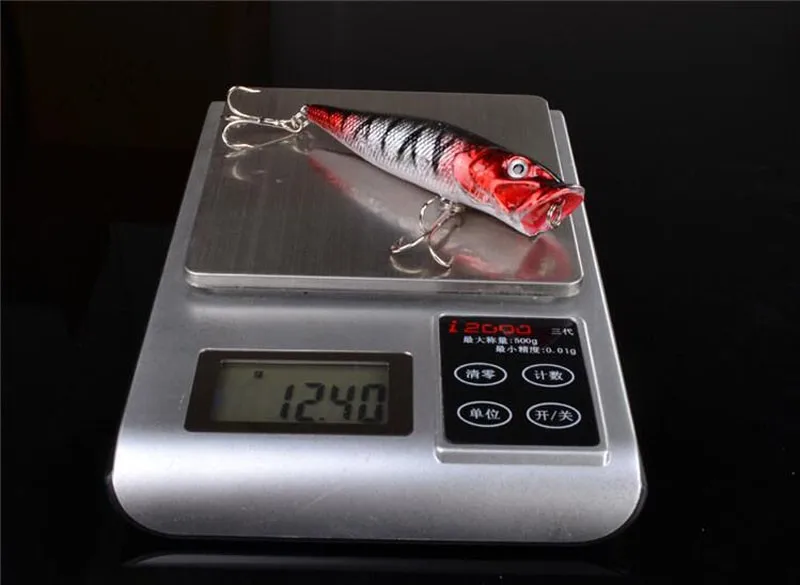

HiUmi 1pcs 9cm 12g Big Fishing Lures 3d Eyes Bait Crankbait Wobblers Carp fishing
