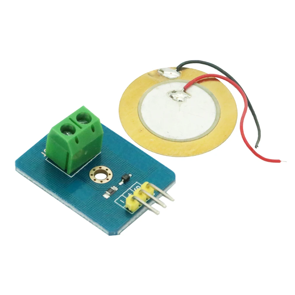 DIY KIT 3 V/5V Керамический пьезо модуль датчика вибрации аналоговый контроллер