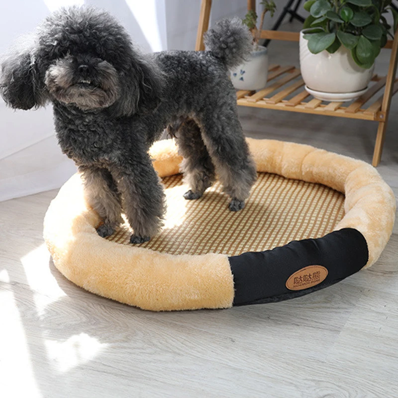 Летний матрас для маленьких собак и кошек спальный коврик йоркширских терьеров