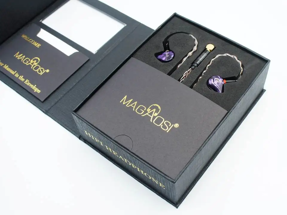 Наушники-вкладыши Magaosi K5PRO 5BA MMCX съемные Hi-Fi аудиофил IEMS | Электроника
