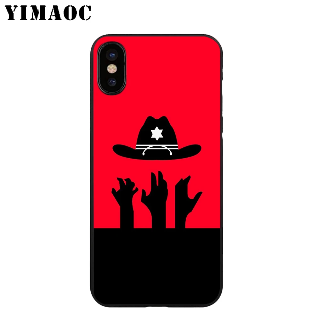YIMAOC Negan My Dirty Girl Soft TPU Black Silicone Case for iPhone X or 10 8 7 6 6S Plus 5 5S SE Xr Xs Max |