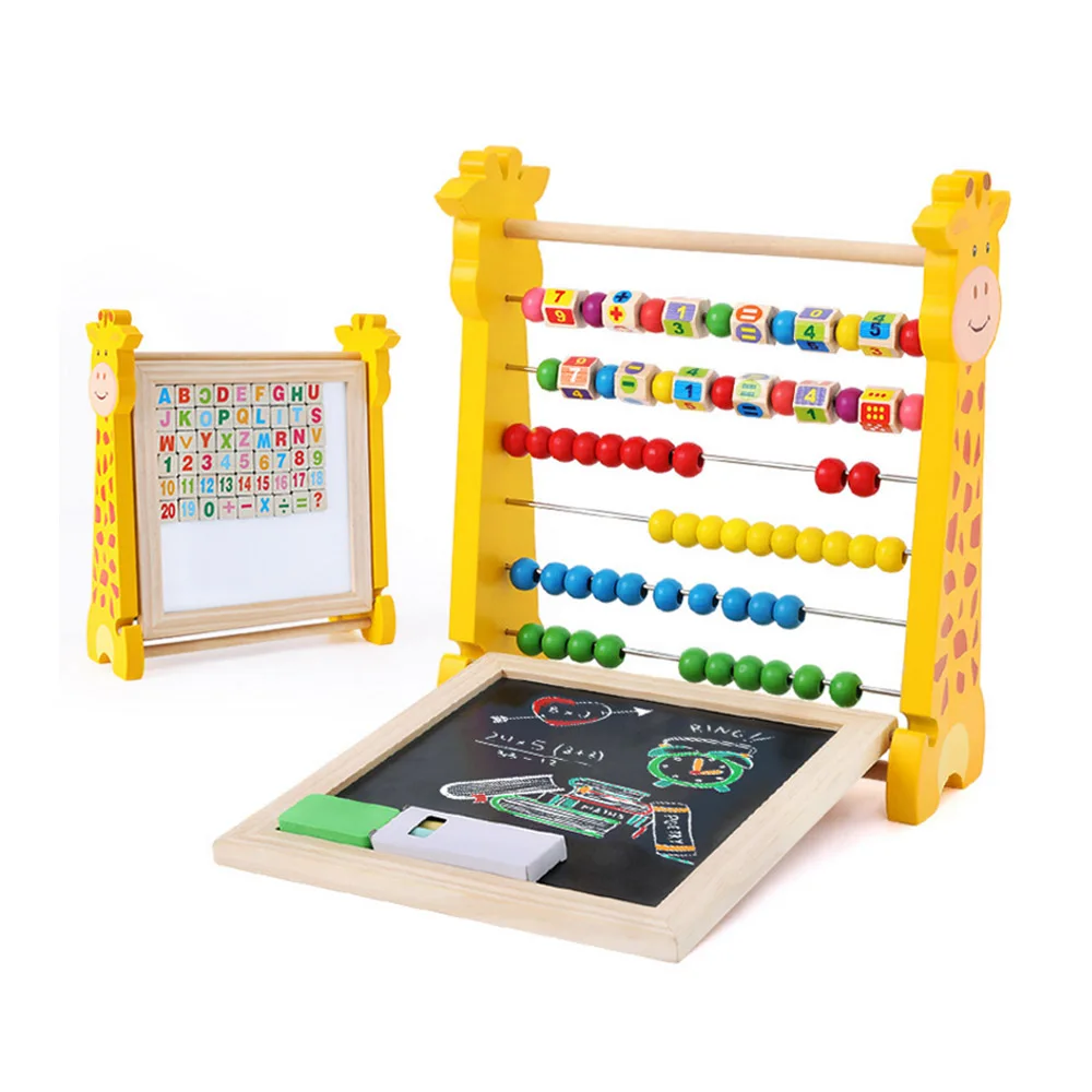 1 шт. Детский номер арифметический Абакус здание блокирует обучение обучающая