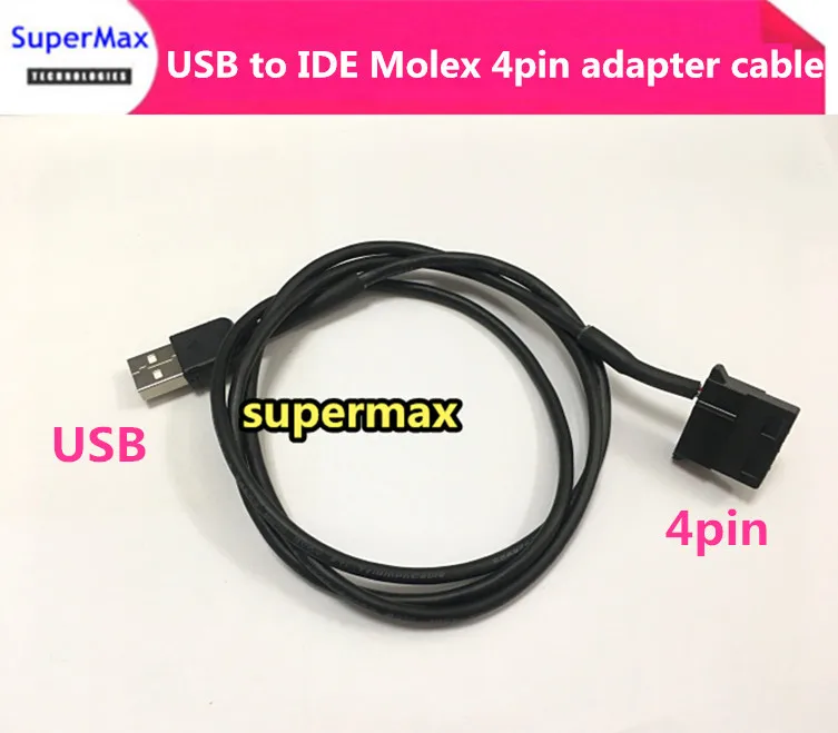 Кабель питания с USB на 4 контактный разъем Molex компьютерный чехол адаптер кабель переходник|Компьютерные