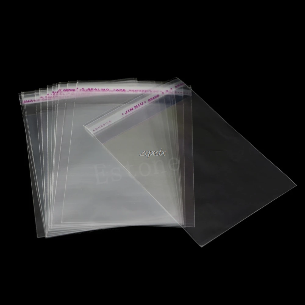 100 шт. пластиковые пакеты 8x12 см 3 1 x дюйма | Канцтовары для офиса и дома