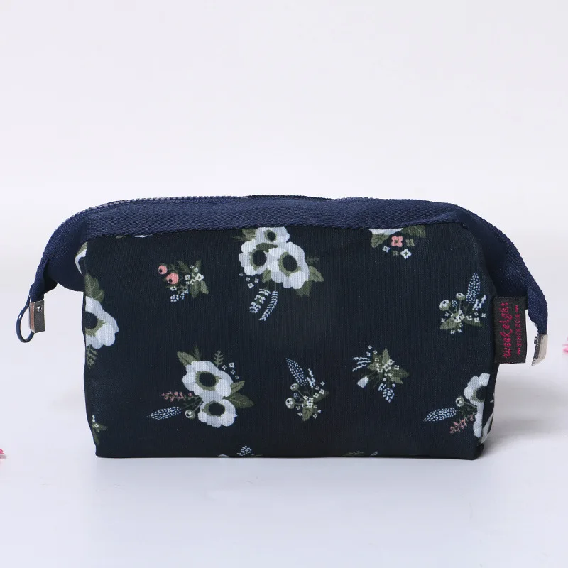 Flower Новинка, женская косметичка с фламинго, косметичка для макияжа, дорожная портативная Водонепроницаемая косметичка, наборы туалетных принадлежностей - Цвет: Flower