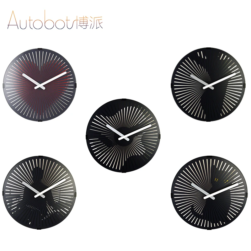 12 дюймов поворотный стол динамические настенные часы Красота Танец Любовь ритм