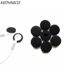 Накладки для наушников 30 шт., мягкие поролоновые вкладыши 18 мм, сменные подушки для наушников, губчатые Чехлы, для большинства наушников, MP3, MP4