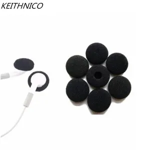 Накладки для наушников 30 шт., мягкие поролоновые вкладыши 18 мм, сменные подушки для наушников, губчатые Чехлы, для большинства наушников, MP3, MP4