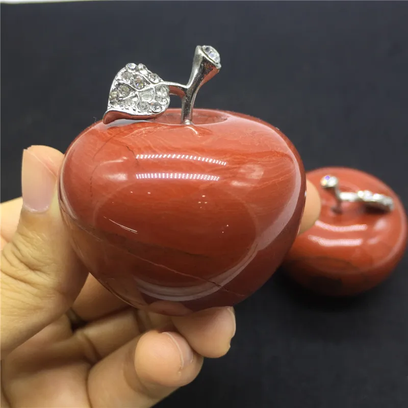 1 шт. энергетический кристалл милые натуральные камни и минералы красная