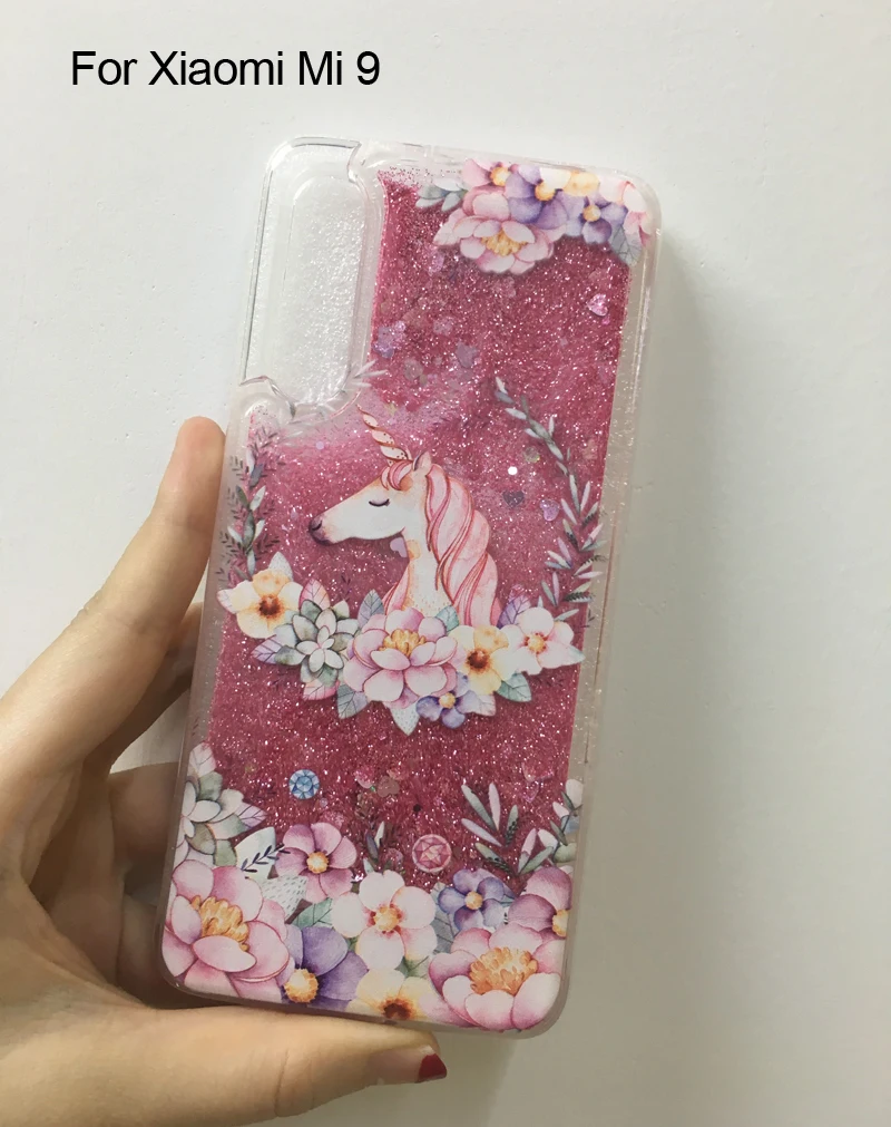 Единорог; Фламинго цветок Dyna mi c Жидкий чехол для Xiaomi mi A1 A2 Lite 6 5 5C 5S mi 8 Lite mi 9 SE mi 9t Pro mi x 2 2S Max 2 3