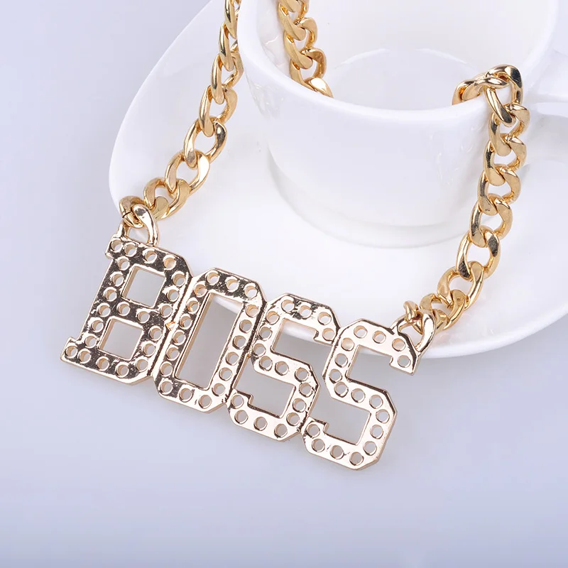 Ожерелье с полым кулоном в стиле панк для мужчин и женщин|chain necklace|fashion necklacenecklace