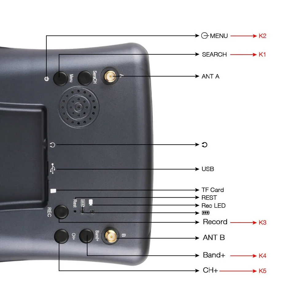 Новые FPV VR очки с DVR автопоиск 5,8G 40CH FPV очки HD яркость lcd 2000mA для гоночной масштабной модели самолета игры