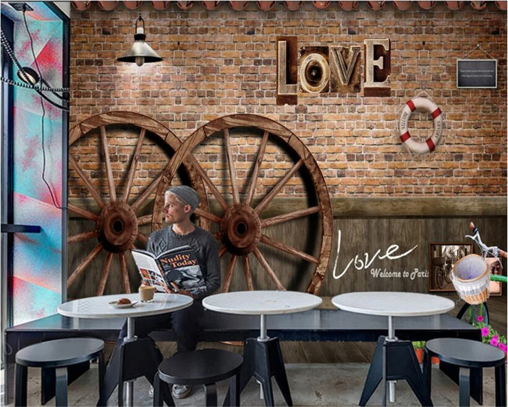 Обои для студийной фотосъемки в стиле ретро настенные 3d обои европейском |