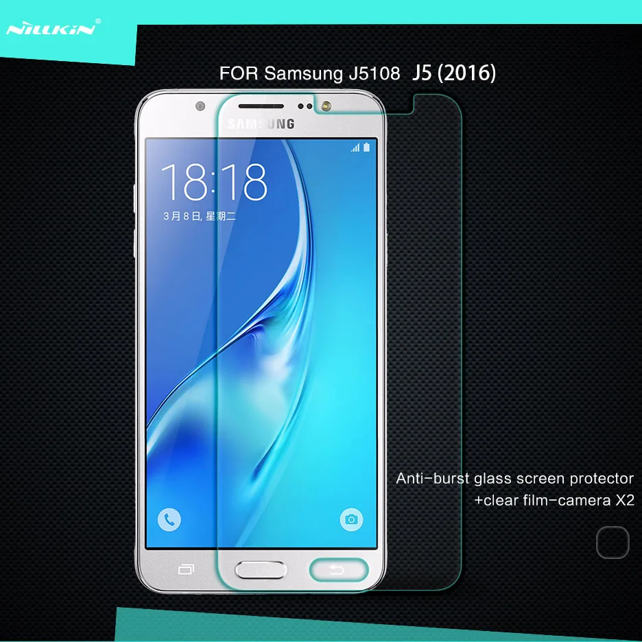 Nillkin Amazing H 0.3mm Anti-Explosion 9H Tempered Glass For Samsung Galaxy J5 2016/J510FN/J510F/J5 ( 6 ) Duos Screen Protector
