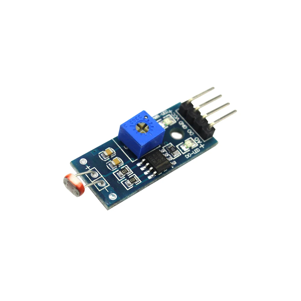 LM393 4pin оптический чувствительный светильник сопротивления обнаружения светочувствительный модуль датчика для arduino DIY Kit