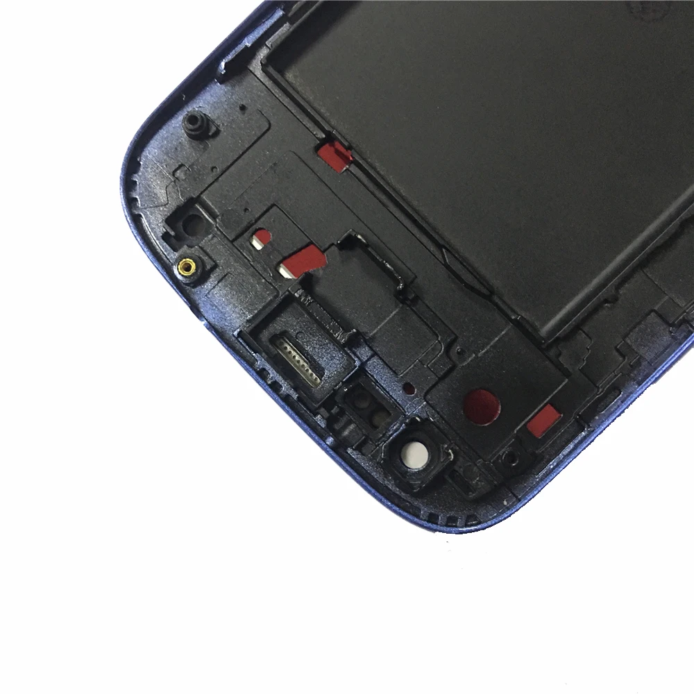 Для Samsung Galaxy S III S3 i9300 ЖК-дисплей сенсорный экран дигитайзер с рамкой Замена для LCD |