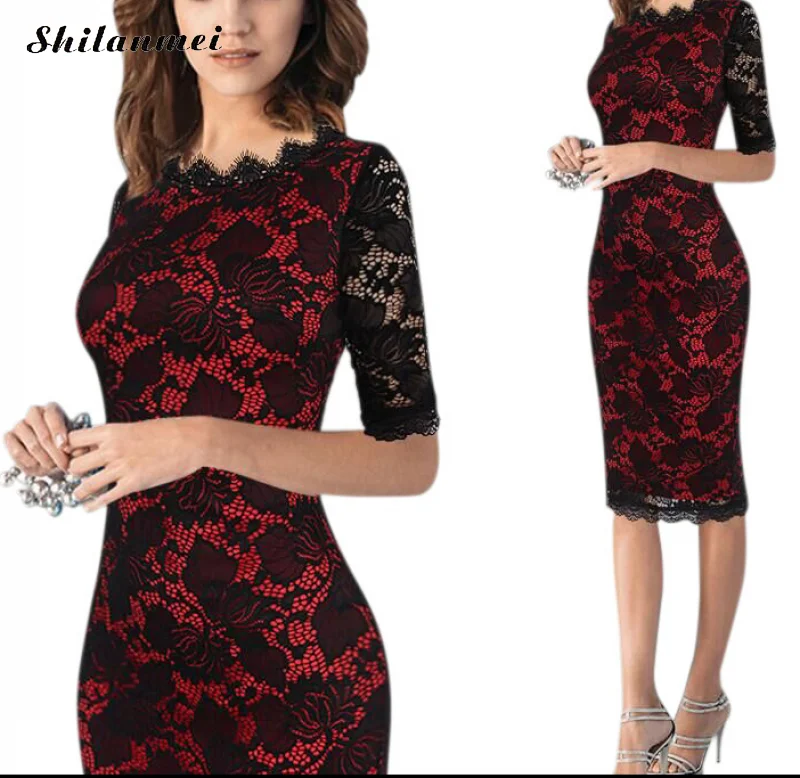 Женское элегантное сексуальное кружевное цельное платье с вырезами костюм