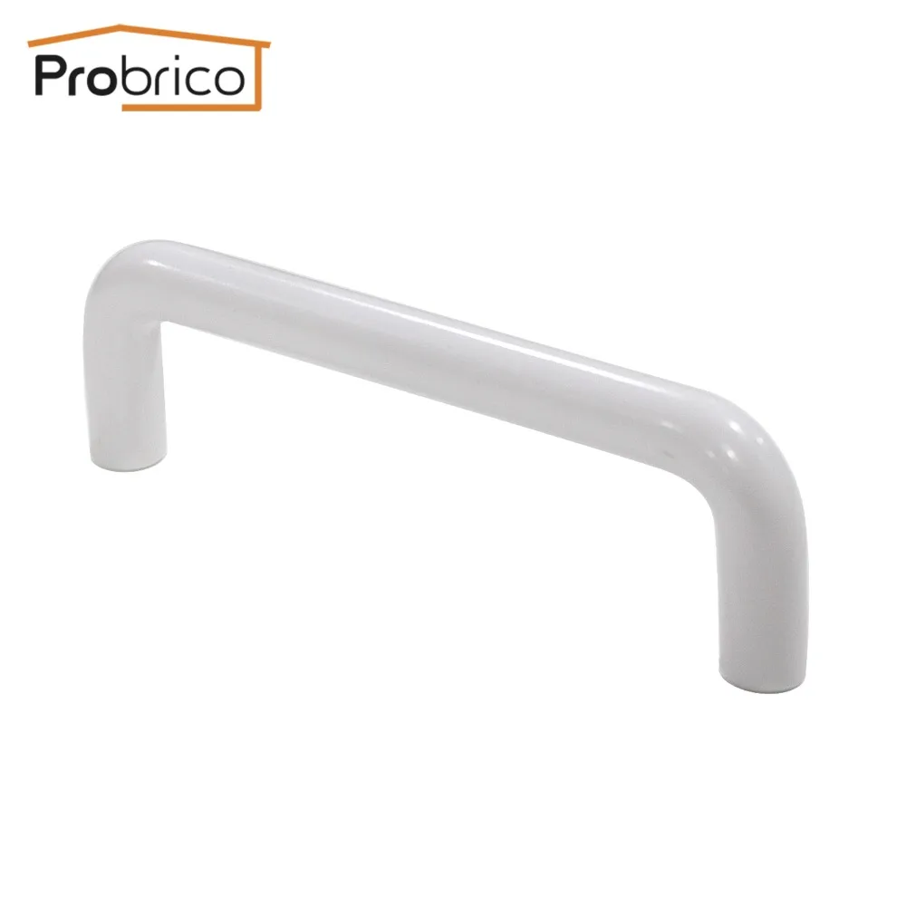 Probrico пластиковая ручка для кухонного шкафа отверстие отверстия 96 мм 3 8 дюйма