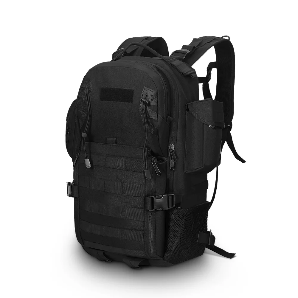 35L Outdoor Tatcical Molle Backpack Military Rucksack with Adjustable Strap Water Resistant Bag for Hiking Camping