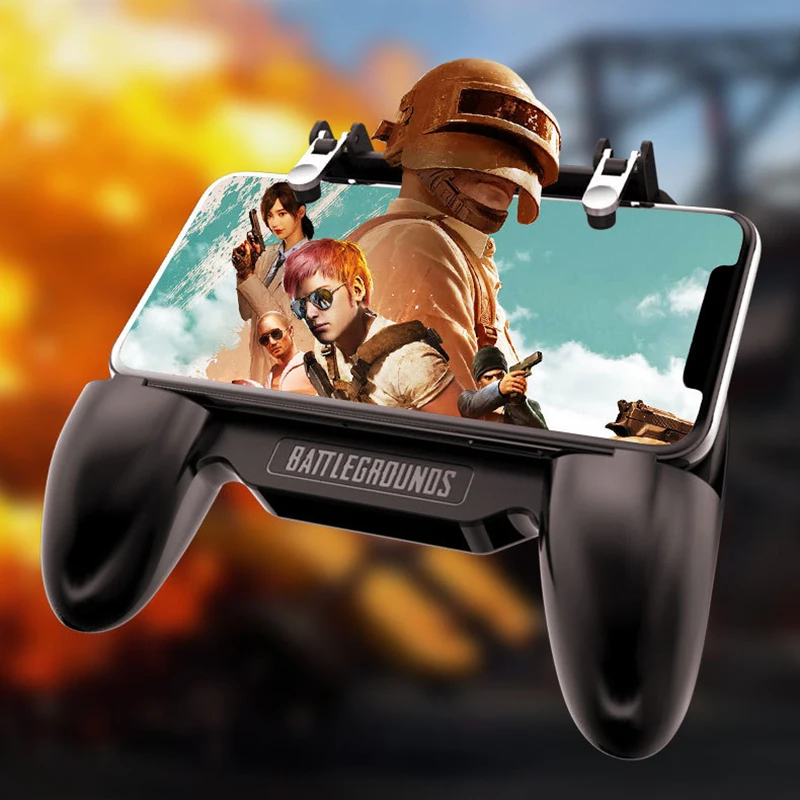 Rovtop Pubg мобильный контроллер геймпад и держатель для телефона кулер вентилятор Pubg телефон триггер L1R1 джойстик для шутеров 4000 мАч power Bank Z2
