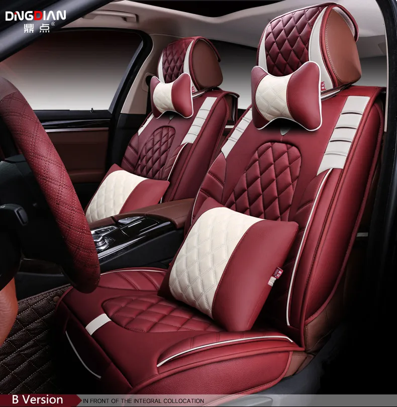 3D Стильный чехол для автомобильного сиденья Volvo C30 S40 S60L V40 V60 XC60 XC90
