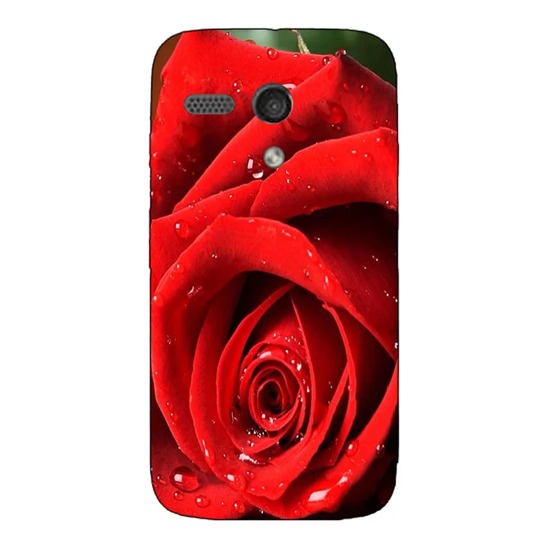 ZX01 ТПУ чехол для Motorola Moto G XT1028 XT1032 XT1031 окрашенный чехол для Moto G задний Чехол для телефона s мультяшный медведь Сова оболочка мягкий силиконовый - Цвет: ZX01