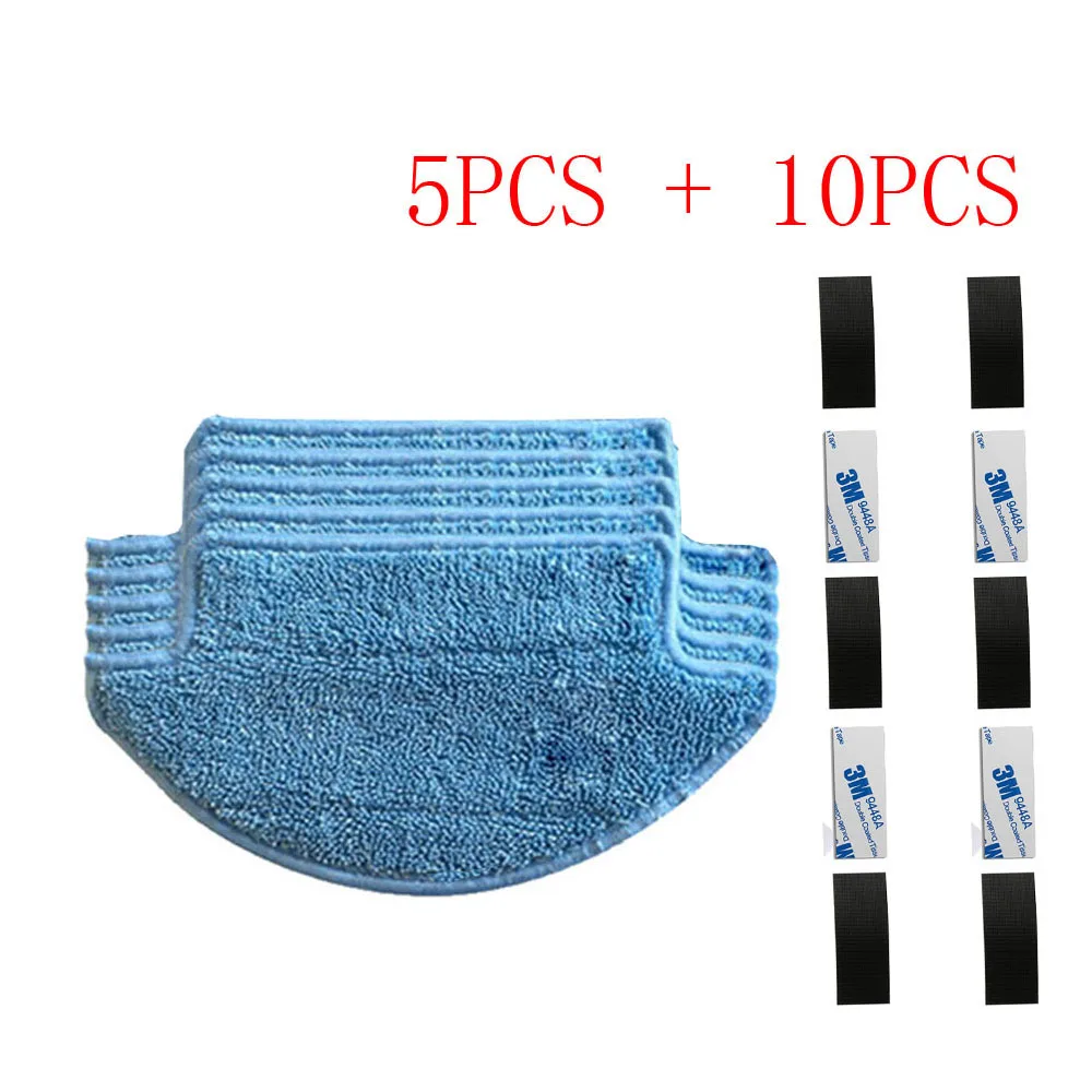 15 шт./лот, набор толщиных салфеток для Xiaomi Mi Запчасти для робота-пылесоса, швабра(Швабра* 5+ волшебная паста* 10