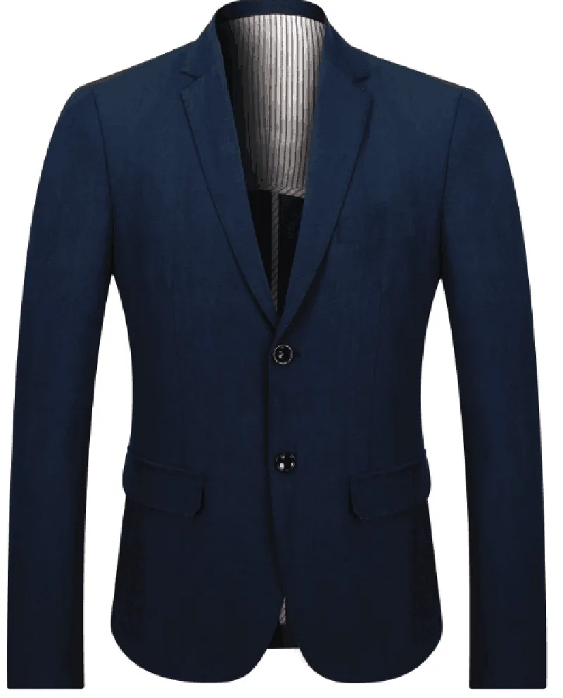 Брендовая одежда Мужской Блейзер костюм Мужская льняная куртка ткань очень