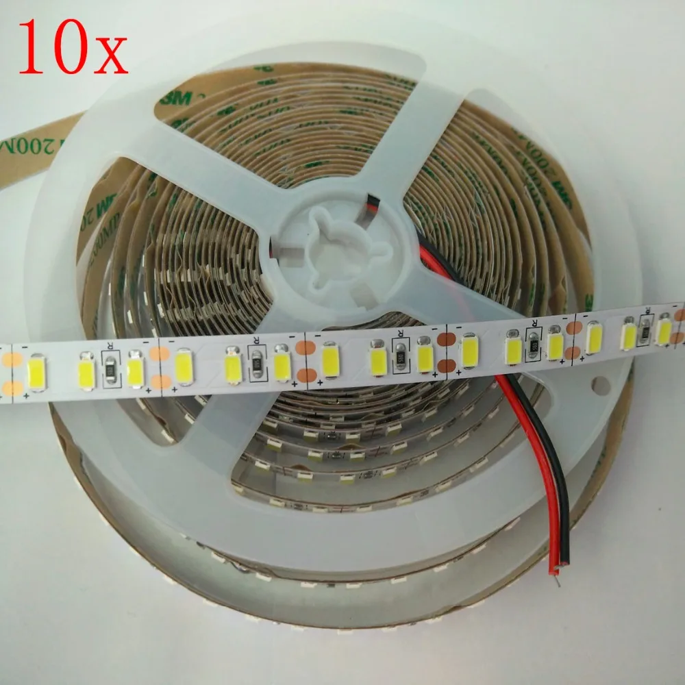 Бесплатная идентификация 50 м/лот корейский чип SSC 28 ~ 30 DHL 5m 600LED 5630 SMD белый/теплый