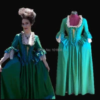 tailoredroyal eras green court queen duchess civil war theatre 18th court belle marie antoinette dress victorian dresses hl 323