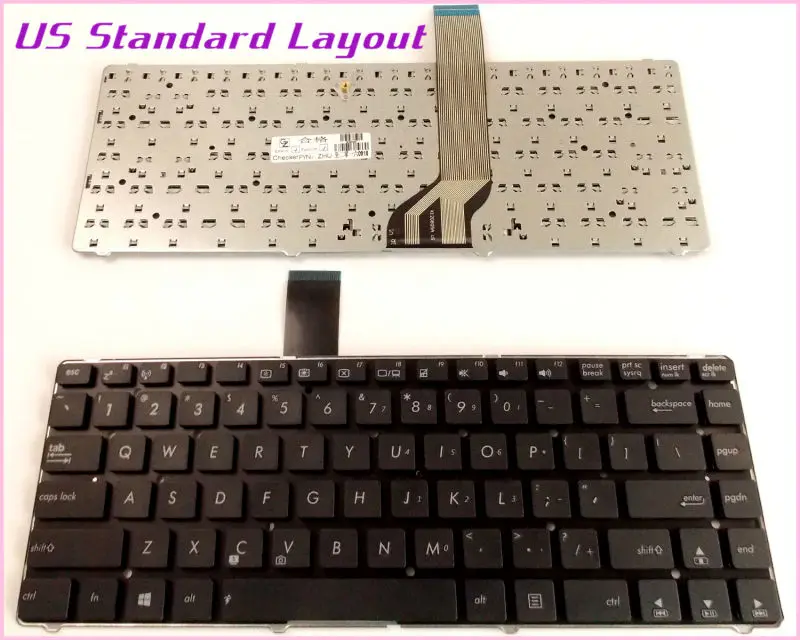 Новая раскладная Клавиатура США для ASUS A45 A45A A45V A45VD A45VJ A45VM A45VS A45D A45DE A45DR