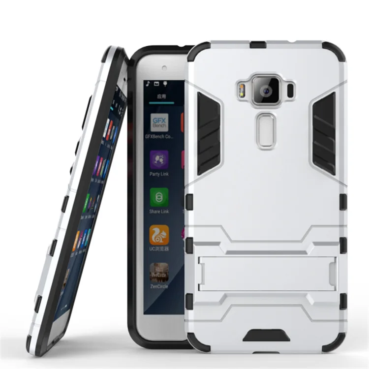 Поп кронштейн Прочный Kickstand Броня чехол для ASUS Z017D Zenfone 3 ZE520KL жесткий ударопрочный чехол Аксессуары принципиально