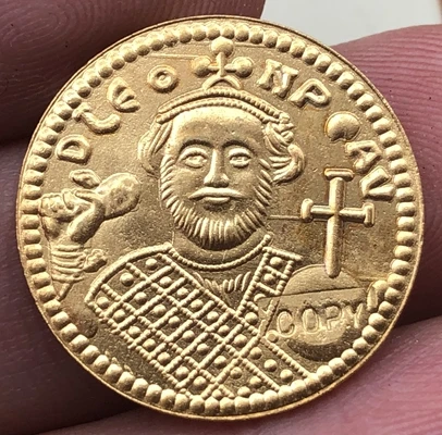Byzentium Empire 695 698 лет копия монет 20 мм|Безвалютные монеты| |