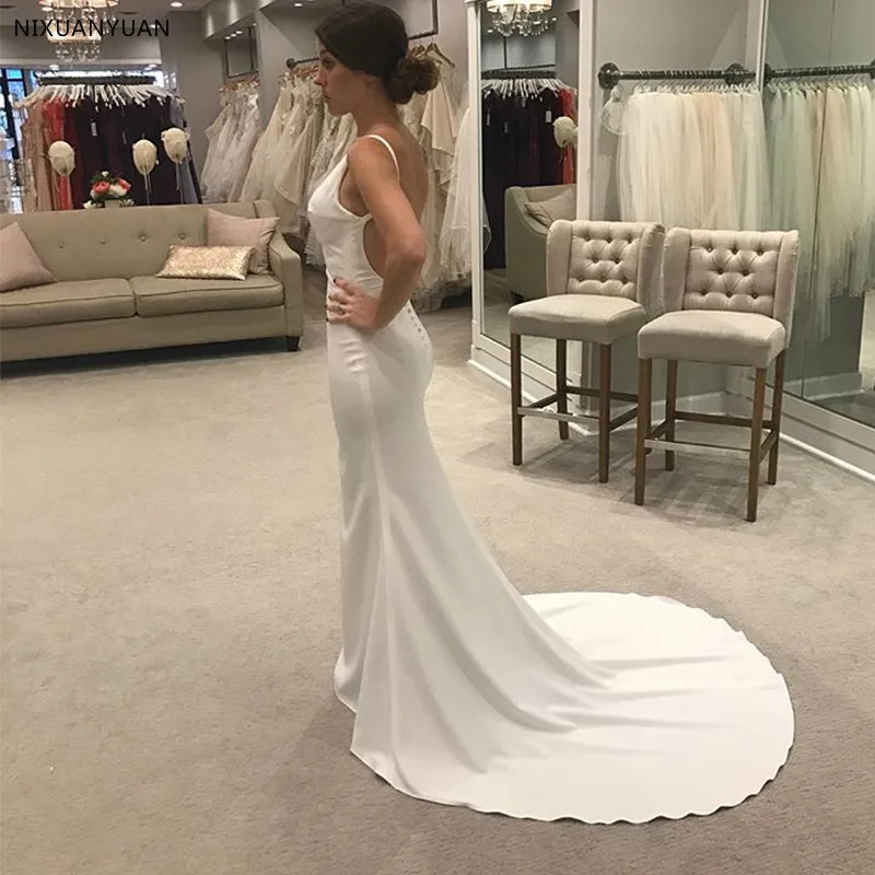 Vestido De Noiva 2021 Новый белого цвета и слоновой кости Свадебные платья Русалочки