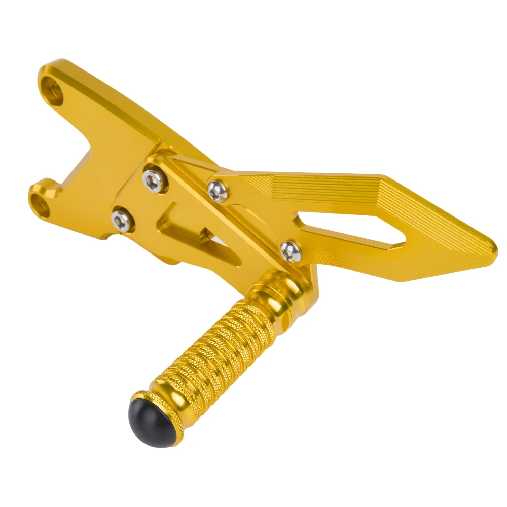 LJBKOALL YZF-R1 Мотоцикл с ЧПУ Алюминиевый Регулируемый Rearsets задние наборы подножки для YAMAHA YZF R1