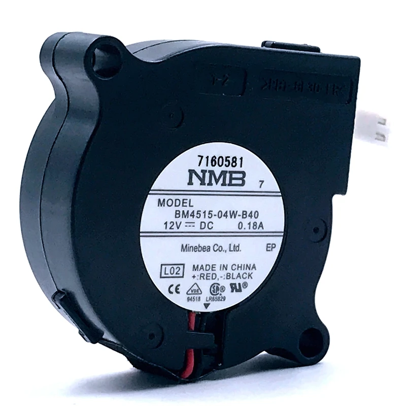 Новинка для NMB BM4515 04W B40 4515 45x45x15 мм 45 вентилятор 12 В 0 18 а центробежный