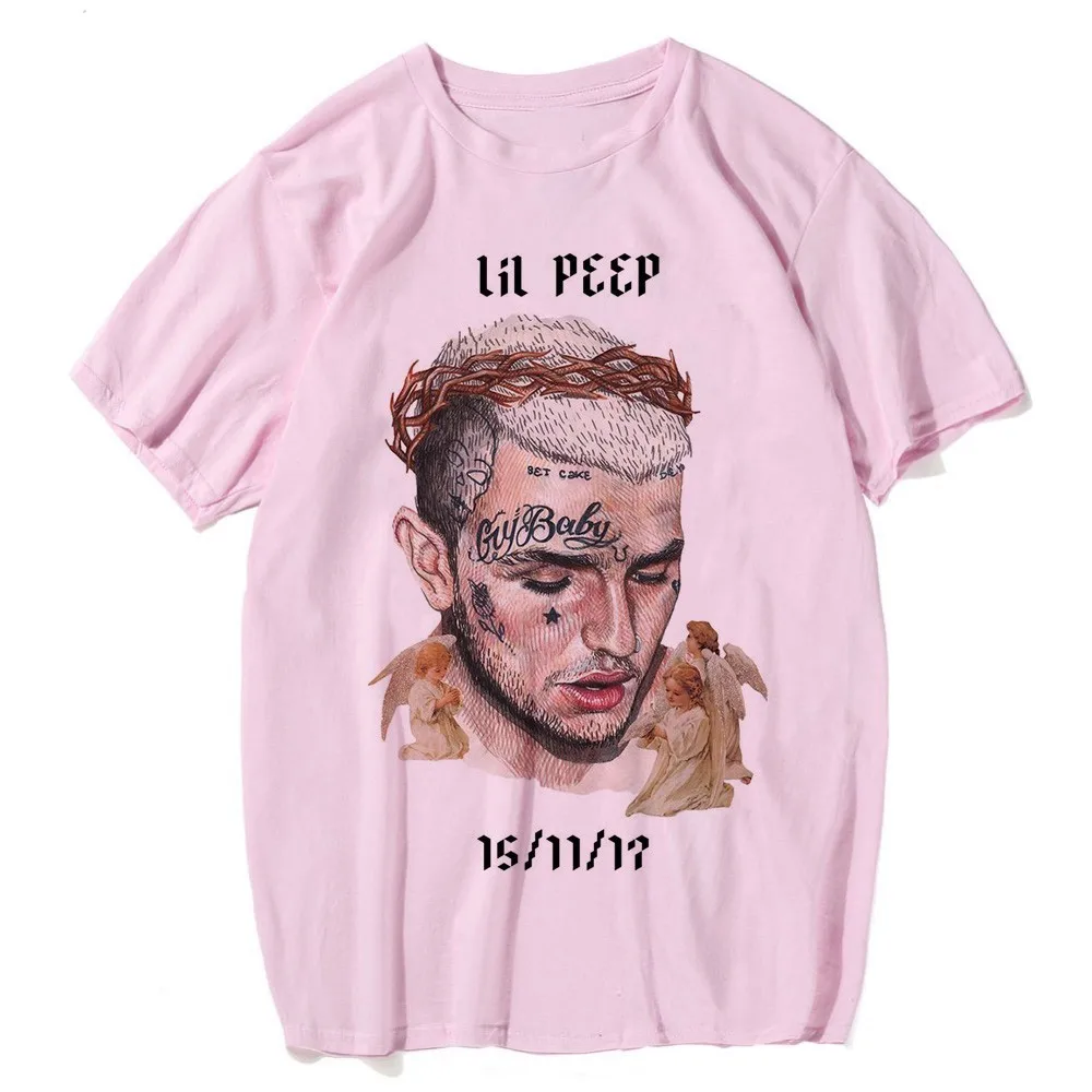 3 Lil Peep Футболка Music Man летние Графические футболки певица Мужская Новая Lil. peep футболка одежда Удобная футболка мужская женская - Цвет: 3
