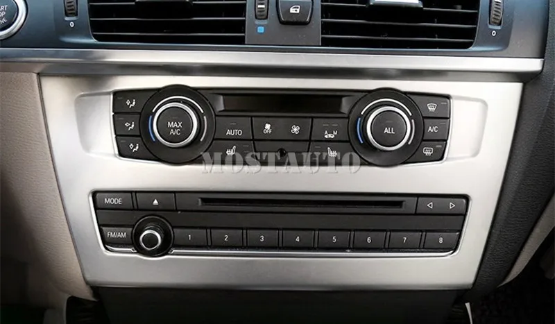 Внутренняя консоль для BMW X3 F25 кондиционер и отделка CD-панели 2011-2013 1 шт.