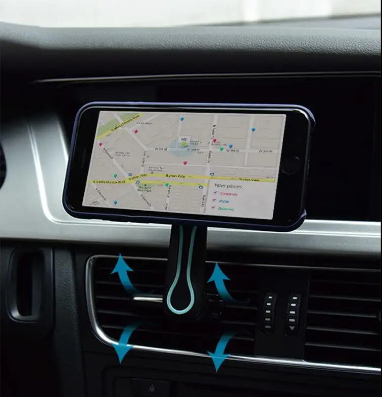 USAMS Universal Magnetic Holder 360 Degree Rotation Car Phone Magnet Mount For iPhone Samsung Xiaomi | Мобильные телефоны и