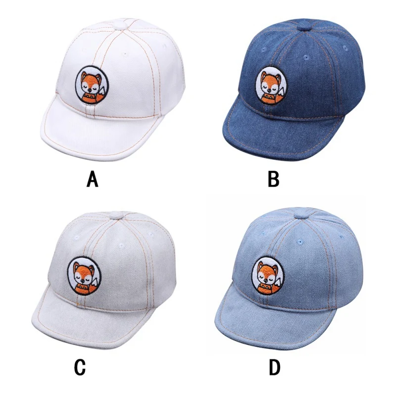 Kids Baseball Caps Boys Hat Baby Girl Boy Cute Soft Cap Breathable Cartoon Animal Pattern Visors Hats | Детская одежда и обувь