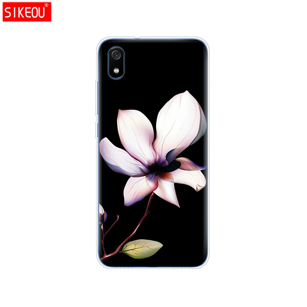 Силиконовый чехол для xiaomi redmi 7a, чехлы с полной защитой, мягкая задняя крышка из ТПУ для redmi 7 a, бампер hongmi 7a, чехол для телефона - Цвет: 12082