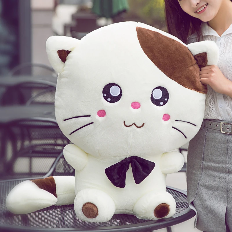 Dorimytrader Kawaii Мультфильм толстый кот плюшевая кукла большая набивная аниме котенок