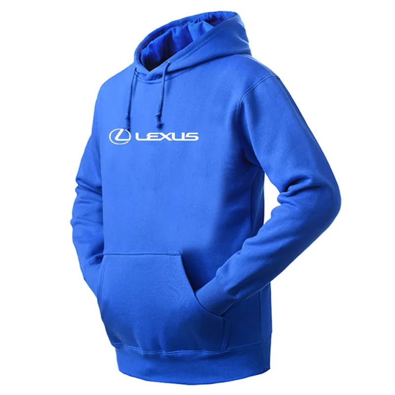 Новые модные брендовые спортивные толстовки с логотипом Lexus Мужская толстовка
